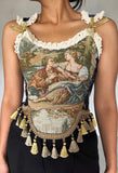 Vintage Tapestry x Brocade corset #04