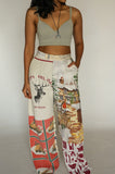 Vintage Tea Towel Pants #17