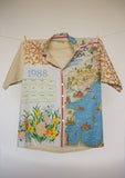 Vintage Tea Towel Shirt #37