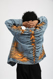 Handpainted Tiger Jacket #05