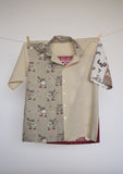 Vintage Tea Towel Shirt #38