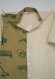 Vintage Tea Towel Shirt #36