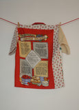 Vintage Tea Towel Shirt #69