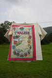 Vintage Tea Towel Shirt #20