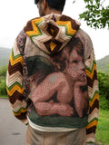 Vintage Tapestry Hoodie #02