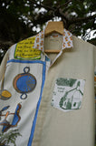 Vintage Tea Towel Shirt #08