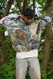 Vintage Tapestry Hoodie #08