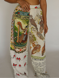 Vintage Tea Towel Pants #19