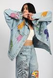 Handpainted Tiger Jacket #04