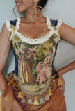 Vintage Tapestry x Brocade Corset #03