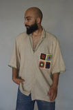 Crochet Pocket Shirt ( Unisex )