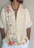 Vintage Tea Towel Shirt #71