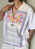 Vintage Tea Towel Shirt #72