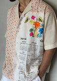 Vintage Tea Towel Shirt #73