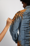Handpainted Tiger Jacket #05