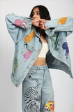 Handpainted Tiger Jacket #04