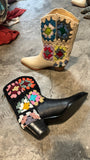 Crochet boots