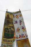 Vintage Tea Towel Pants #09