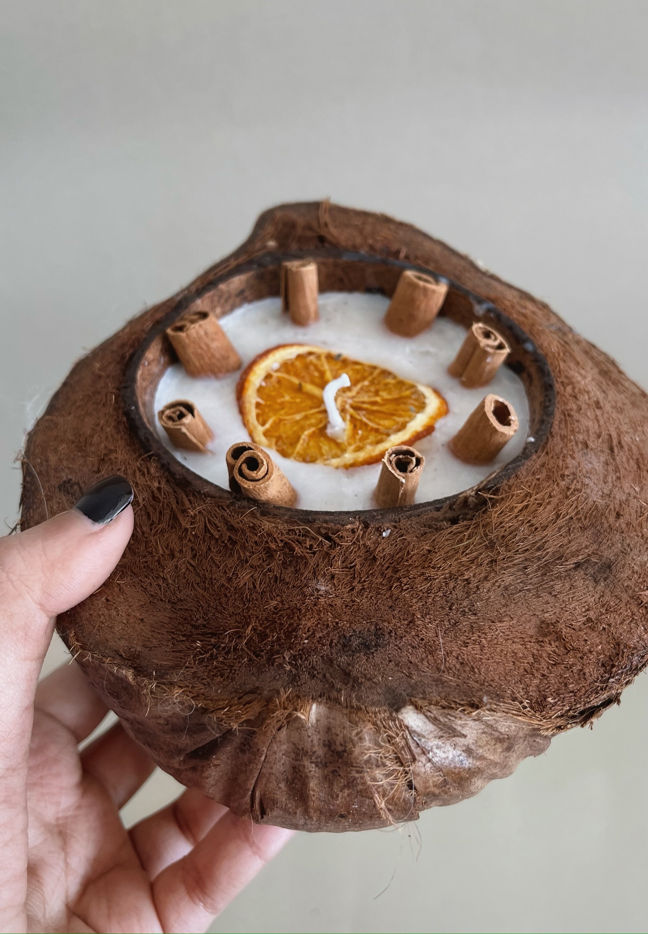 Coconut Centrepiece Candle #04